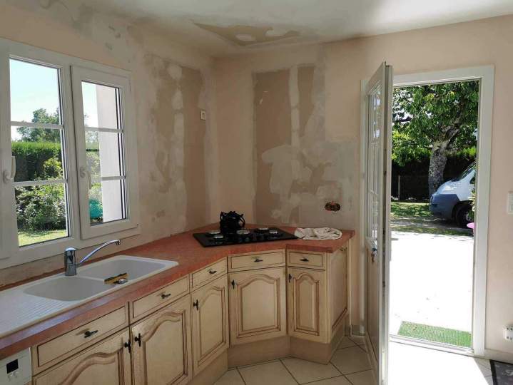 Pose de placo plâtre Royan